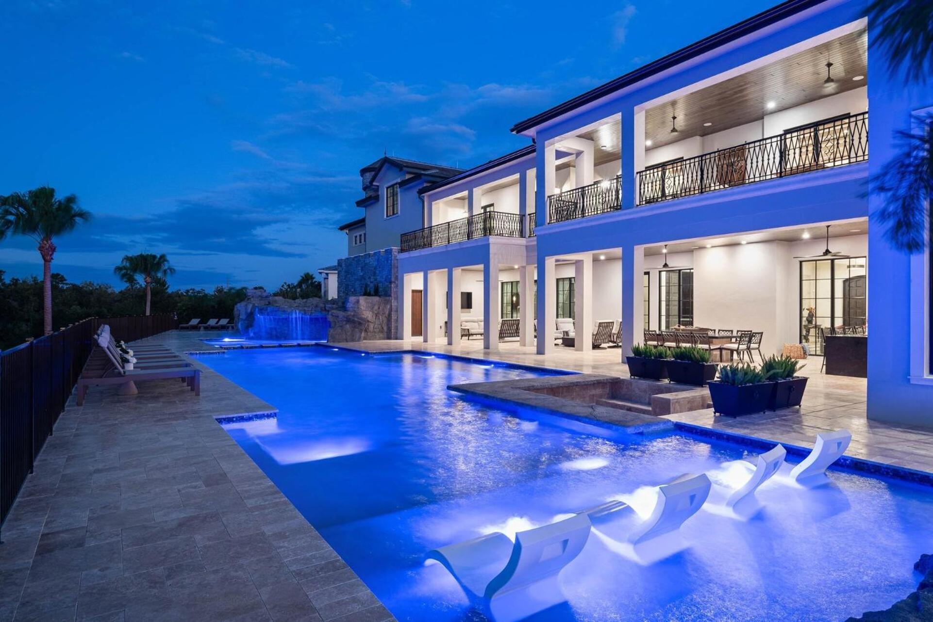 Luxurious 15 Bedroom Villa In Orlando6515 Kissimmee Exterior photo